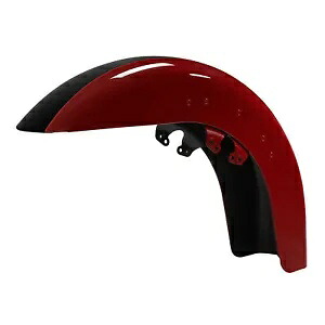 フロントフェンダー ハーレーストリートグライド FLHX 2014-2023 ビリヤードレッド/ビビッドブラックに適合 Front Fender Fit For Harley Street Glide FLHX 2014-2023 Billiard Red/Vivid Black 【並行輸入品】