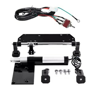 電動センタースタンド ハーレーツーリングロードキングストリートグライド 2017-2024 22に適合 Electric Center Stand Fit For Harley Touring Road King Street Glide 2017-2024 22 【並行輸入品】