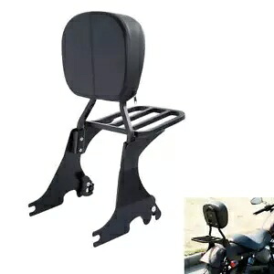 低シーシーバーパッド荷物ラックハーレースポーツスターアイアン 883 XL883N 04-22 21 に適合 Low Sissy Bar Pad Luggage Rack Fit For Harley Sportster Iron 883 XL883N 04-22 21 【並行輸入品】