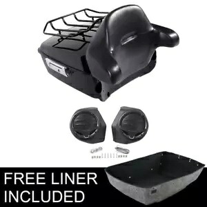 キングパック トランクパッド スピーカー付き ハーレーツアーパックロードキンググライド 14-23に適合 King Pack Trunk Pad with Speakers Fit For Harley Tour Pak Road King Glide 14-23 【並行輸入品】 75,020円