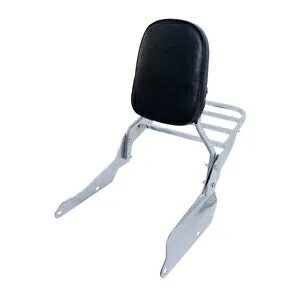 バックレストシーシーバー荷物ラックホンダマグナ VF750 94-03 VF250 95-06 に適合 Backrest Sissy Bar Luggage Rack Fit For Honda Magna VF750 94-03 VF250 95-06 【並行輸入品】