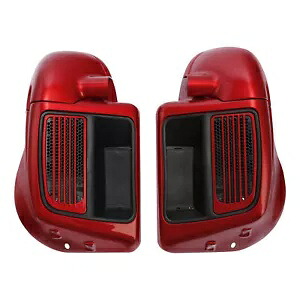 下部通気フェアリング ハーレー 2018 ロードグライド ウィキッド レッド ツイスト チェリーに適合 Lower Vented Fairing Fit For Harley 2018 Road Glide Wicked Red Twisted Cherry 【並行輸入品】