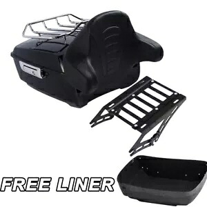 キングパック トランクマウントラックパッド ハーレーツアーパックツーリングモデル14-24 15に適合 King Pack Trunk Mount Rack Pad Fit For Harley Tour Pak Touring Models 14-24 15 【並行輸入品】