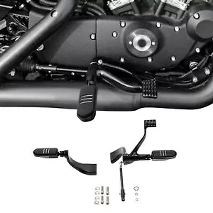 ミッドコントロールキットフットペグレバーハーレースポーツスターアイアン 883 1200 48 72 14-23用 Mid Controls Kit Foot Peg Lever For Harley Sportster Iron 883 1200 48 72 14-23 【並行輸入品】