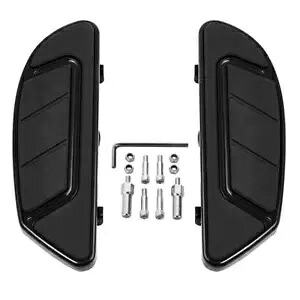 ブラック ドライバー フロアボード フットボード ハーレー ツーリング ウルトラ リミテッド 2014-2024 に適合 Black Driver Floorboard Footboard Fit For Harley Touring Ultra Limited 2014-2024 【並行輸入品】