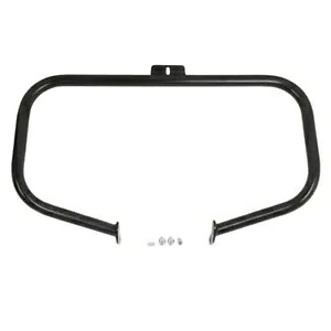 エンジンガード ハイウェイ クラッシュ バー ハーレー ヘリテージ ソフテイル FLST 20-17 ブラックに適合 Engine Guard Highway Crash Bar Fit For Harley Heritage Softail FLST 20-17 Black 【並行輸入品】