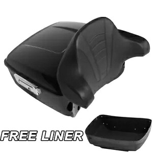 キングパック トランク バックレスト パッド ハーレー ツアーパック ツーリング ウルトラ リミテッド 14-Up に適合 King Pack Trunk Backrest Pad Fit For Harley Tour Pak Touring Ultra Limited 14-Up 【並行輸入品】