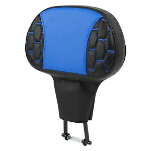 ライダー ドライバー バックレスト ハーレー ツーリング エレクトラ ストリート グライド 1988-23 ブラック ブルー Rider Driver Backrest For Harley Touring Electra Street Glide 1988-23 Black Blue 【並行輸入品】