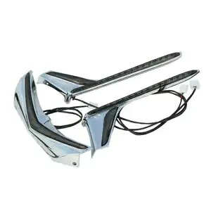 フェンダーチップブレーキ LED ランプ垂直フィットホンダゴールドウィング GL1800 12-17 F6B 13-17 Fender Tip Brake LED Lamp Vertical Fit For Honda Goldwing GL1800 12-17 F6B 13-17 【並行輸入品】