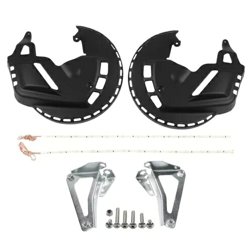 フロントブレーキローターカバー LED ライトホンダゴールドウィング GL1800 01-17 F6B 13-17 16 Front Brake Rotors Cover LED Light For Honda Goldwing GL1800 01-17 F6B 13-17 16 【並行輸入品】