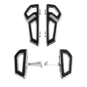 運転席助手席フロアボードフットボードハーレーエレクトラストリートグライド00-Up US用 Driver Passenger Floorboards Footboards For Harley Electra Street Glide 00-Up US 【並行輸入品】