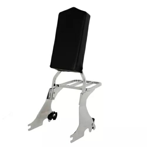 バックレストシーシーバー荷物ラックハーレースポーツスター 883 1200 2004-2022 に適合 Backrest Sissy Bar Luggage Rack Fit For Harley Sportster 883 1200 2004-2022 【並行輸入品】