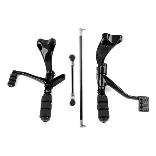 フォワードコントロールフットペグレバーリンケージハーレースポーツスターXL 883 1200に適合 Forward Controls Foot Pegs Levers Linkages Fit For Harley Sportster XL 883 1200 【並行輸入品】