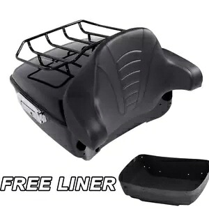 キングパック トランクラック バックレストパッド ハーレーツアーパック ロードグライドキング 14-Upに適合 King Pack Trunk Rack Backrest Pad Fit For Harley Tour Pak Road Glide King 14-Up 【並行輸入品】