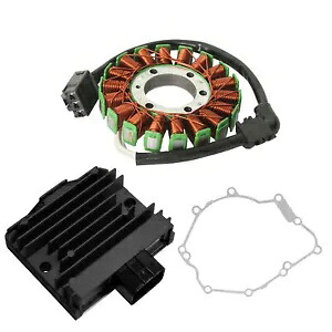 ステーターコイル & レギュレーター整流器ヤマハ YZF R6 YZFR6 YZF-R6 17-23 新しい Stator Coil & Regulator Rectifier Fit For Yamaha YZF R6 YZFR6 YZF-R6 17-23 New 【並行輸入品】