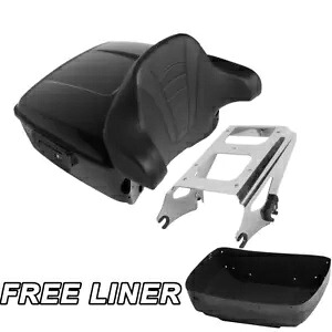 キングパック トランクパッドマウント ハーレーツアーパック エレクトラ ロードグライド 09-13 12 USに適合 King Pack Trunk Pad Mount Fit For Harley Tour Pak Electra Road Glide 09-13 12 US 【並行輸入品】