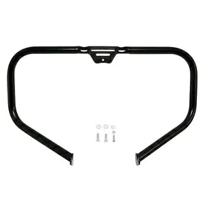 マット 1 1/4 インチ エンジン クラッシュ ガード バー ハーレー ソフテイル ファット ボブ ブレイクアウト 18-24 23用 Matte 1 1/4\