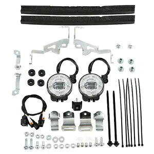 LED フォグランプクリアアタッチメントキットホンダゴールドウィング GL1800 GL 1800 18-23 に適合 LED Foglights Clear Attachment Kit Fit For Honda Goldwing GL1800 GL 1800 18-23 【並行輸入品】