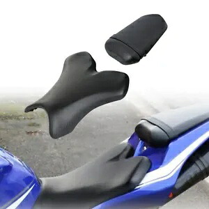 フロントリア運転席助手席クッションヤマハ YZFR1 2004-2006 2005 米国に適合 Front Rear Driver Passenger Seat Cushion Fit For Yamaha YZFR1 2004-2006 2005 US 【並行輸入品】