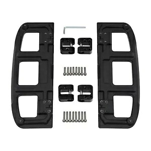 マットブラックドライバーライダーフットボードフロアボードハーレーツーリング2009-2023に適合 Matte Black Driver Rider Footboard Floorboard Fit For Harley Touring 2009-2023 【並行輸入品】
