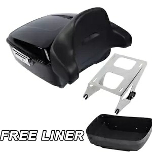 キングパック トランクパッドマウントラック ハーレーツアーパックツーリングウルトラリミテッド 2014-23用 King Pack Trunk Pad Mount Rack For Harley Tour Pak Touring Ultra Limited 2014-23 【並行輸入品】