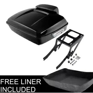 チョップドパック トランクパッドラック ハーレーツアーパック ヘリテージクラシック FLHC 18-23用 Chopped Pack Trunk Pad Rack Fit For Harley Tour Pak Heritage Classic FLHC 18-23 【並行輸入品】