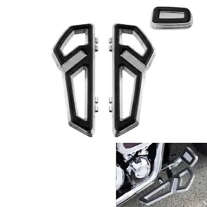 ライダー ドライバー フットボード & ブレーキ ペダル ハーレー ツーリング モデル 00-Up クロームに適合 Rider Driver Footboard & Brake Pedal Fit For Harley Touring Models 00-Up Chrome 【並行輸入品】
