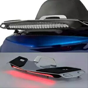 トランク荷物ラック LED ブレーキライトホンダツアーパックゴールドウィング GL1800 ツアー 18-20 Trunk luggage Rack LED Brake Light For Honda Tour Pak Goldwing GL1800 Tour 18-20 【並行輸入品】