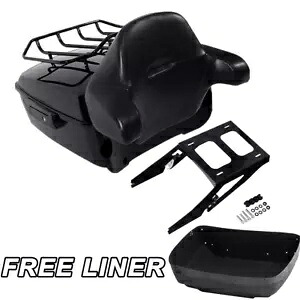 キングパック トランクマウントラックパッド ハーレーツアーパック スポーツグライド 2018-Up 2022に適合 King Pack Trunk Mount Rack Pad Fit For Harley Tour Pak Sport Glide 2018-Up 2022 【並行輸入品】
