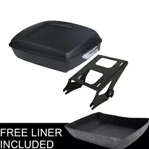 マットチョップドパック トランクマウントラック ハーレーツアーパック ツーリンググライド 14-2024用 Matt Chopped Pack Trunk Mount Rack Fit For Harley Tour Pak Touring Glide 14-2024 【並行輸入品】