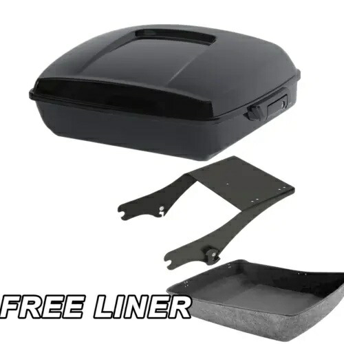チョップドパック トランクマウントラック ハーレーツアーパック エレクトラ ロードグライド 97-08 07 06用 Chopped Pack Trunk Mount Rack For Harley Tour Pak Electra Road Glide 97-08 07 06 【並行輸入品】