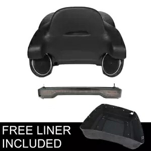 King Pack トランクパッド & ライトスピーカー ハーレー ツアーパック ストリート グライド 14 以降に適合 King Pack Trunk Pad & Light Speakers Fit For Harley Tour Pak Street Glide 14-Up 【並行輸入品】