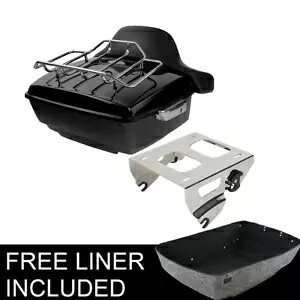 キングパック トランクパッド ソロマウント ハーレーツアーパック ツーリンググライド 14-23 15 16用 King Pack Trunk Pad Solo Mount Fit For Harley Tour Pak Touring Glide 14-23 15 16 【並行輸入品】
