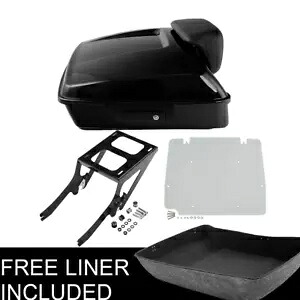 チョップドパック トランクプレートマウントラック ハーレーツアーパック ヘリテージクラシック 2018-23用 Chopped Pack Trunk Plate Mount Rack For Harley Tour Pak Heritage Classic 2018-23 【並行輸入品】