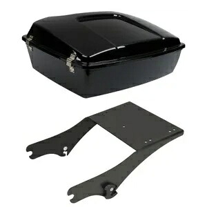 チョップド トランク マウント ラック ハーレー ツアー パック エレクトラ ロード グライド 97-08 2007 に適合 Chopped Trunk Mount Rack Fit For Harley Tour Pak Electra Road Glide 97-08 2007 【並行輸入品】