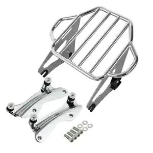荷物ラック 4 ドッキングハードウェアキット ハーレーツーリングストリートグライド 2014-23 に適合 Luggage Rack 4 Docking Hardware Kit Fit For Harley Touring Street Glide 2014-23 【並行輸入品】