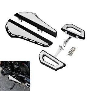運転席助手席フロアボードフットボードハーレーストリートロードグライド2020-2023に適合 Driver Passenger Floorboard Footboard Fit For Harley Street Road Glide 2020-2023 【並行輸入品】