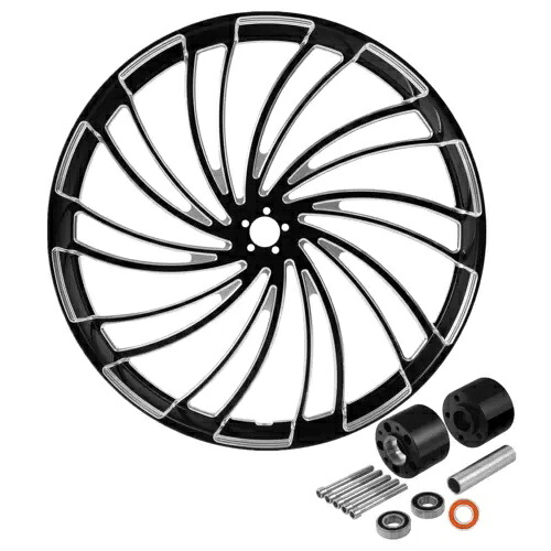 30 インチ x3.5 インチ フロント ホイール リム デュアル ディスク ハブ ハーレー ツーリング グライド ABS 08-24 に適合 30'' x3.5'' Front Wheel Rim Dual Disc Hub Fit For Harley Touring Glide ABS 08-24 【並行輸入品】
