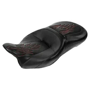 ドライバー ライダー パッセンジャー ピリオンシート ハーレー ツーリング ストリート グライド 2009-24 に適合 Driver Rider Passenger Pillion Seat Fit For Harley Touring Street Glide 2009-24 【並行輸入品】