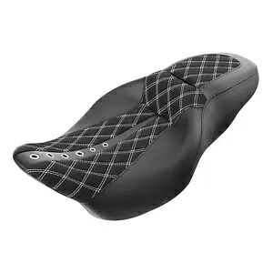 運転席ライダー&助手席ハーレーツーリングロードキング2009-2023 2022に適合 Driver Rider & Passenger Seat Fit For Harley Touring Road King 2009-2023 2022 【並行輸入品】