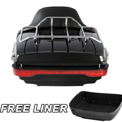 キングパック トランク LED ブレーキ テール ライト パッド ハーレー ツアーパック ツーリング 2014-2023用 King Pack Trunk LED Brake Tail Light Pad For Harley Tour Pak Touring 2014-2023 【並行輸入品】