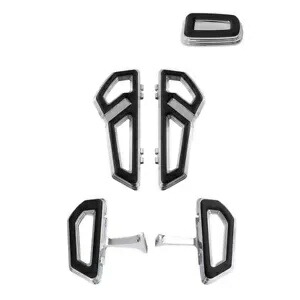 ライダー ドライバー パッセンジャー フロアボード ブレーキ ペダル ハーレー ツーリング 2000-Up クローム用 Rider Driver Passenger Floorboard Brake Pedal For Harley Touring 2000-Up Chrome 【並行輸入品】