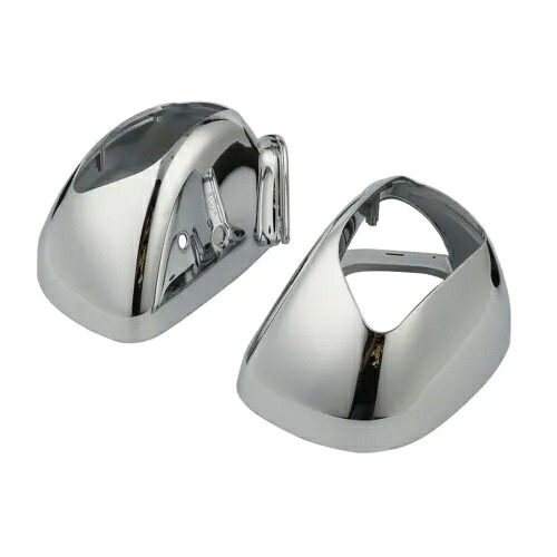 左 & 右バックミラーカバーホンダゴールドウィング 1800 GL1800 2001-2017 に適合 Left & Right Rearview Mirrors Cover Fit For Honda Goldwing 1800 GL1800 2001-2017 【並行輸入品】