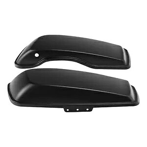 ハードサドルバッグ蓋はハーレー 2015-2017 ストリート グライド スペシャル ブラック デニムに適合 Hard Saddlebag Lids Fit For Harley 2015-2017 Street Glide Special Black Denim 【並行輸入品】