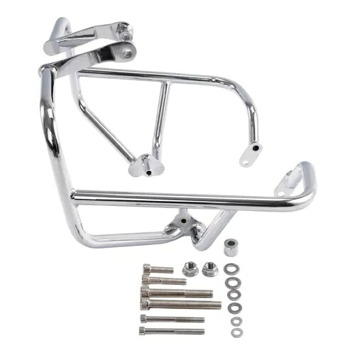 クローム エンジン ガード ハイウェイ クラッシュ バー ホンダ ゴールドウィング GL1800 F6C F6B 18-23用 Chrome Engine Guards Highway Crash Bar For Honda Goldwing GL1800 F6C F6B 18-23 【並行輸入品】