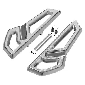 ドライバーフットボードフロアボードハーレーソフテイルファットボーイスリムデラックス18アップクローム用 Driver Footboard Floorboard For Harley Softail Fat Boy Slim Deluxe 18-Up Chrome 【並行輸入品】 46,860円