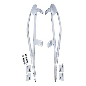 クローム サドルバッグ プロテクター トリム レール インディアン ロードマスター 2015-2020 に適合 Chrome Saddlebag Protector Trim Rails Fit For Indian Roadmaster 2015-2020 【並行輸入品】