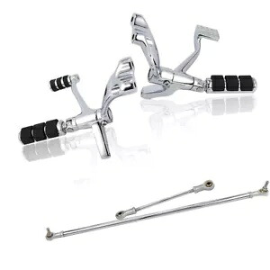 フォワードコントロールキットペグレバーリンケージハーレースポーツスター XL1200 883 14-22 Forward Controls Kit Pegs Levers Linkages For Harley Sportster XL1200 883 14-22 【並行輸入品】
