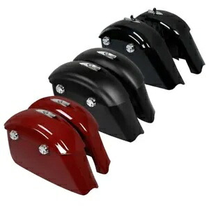 インディアン チーフテン 2014-18 ロードマスター 15-23 用電子ラッチ蓋付きサドルバッグ Saddlebags w/ Electronic Latch Lid For Indian Chieftain 2014-18 Roadmaster 15-23 【並行輸入品】