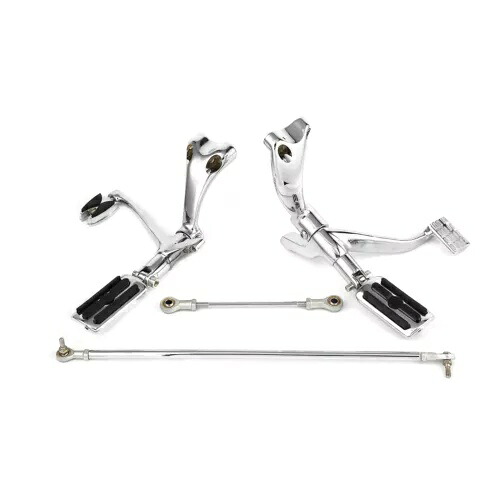 フォワードコントロールペグリンケージレバーハーレースポーツスター 883 1200 2004-2013 に適合 Forward Controls Pegs Linkage Levers Fit For Harley Sportster 883 1200 2004-2013 【並行輸入品】